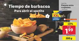 Lidl SNACK DAY Patatas extra crujientes oferta
