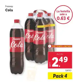 Lidl FREEWAY Cola oferta