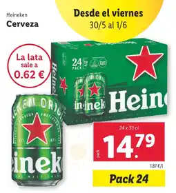 Lidl HEINEKEN Cerveza oferta