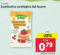 Lidl VEMONDO Sustitutivo ecológico del huevo oferta