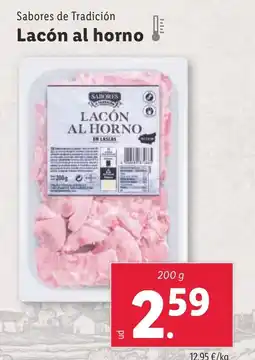 Lidl ORIGEN TRADICION Lacón al horno oferta