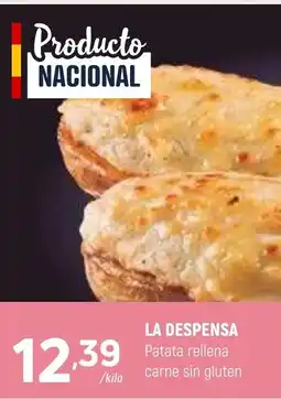 Coviran LA DESPENSA patata rellena carne sin gluten oferta