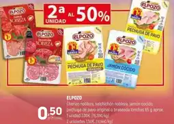 Coviran ELPOZO Chorizo nobleza, salchichón nobleza, jamón cocido, pechuga de pavo original o braseada lonchas oferta