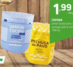Coviran COVIRAN Jamón cocido extra o pechuga pavo oferta