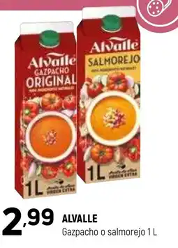 Coviran ALVALLE Gazpacho o salmorejo oferta