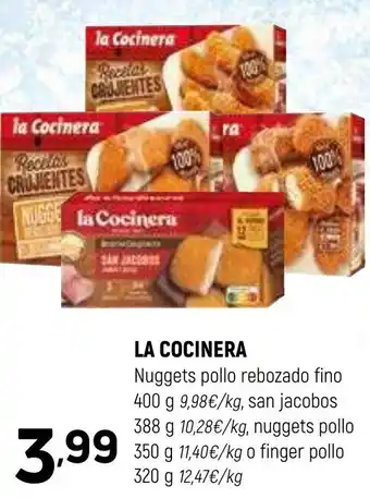 Coviran LA COCINERA Nuggets pollo rebozado fino oferta