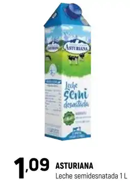 Coviran ASTURIANA Leche semidesnatada oferta