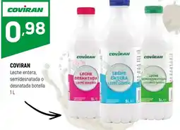 Coviran COVIRAN Leche entera, semidesnatada o desnatada oferta