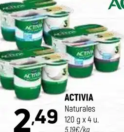 Coviran ACTIVIA Naturales oferta