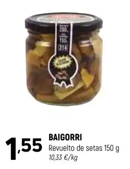 Coviran BAIGORRI Revuelto de setas oferta
