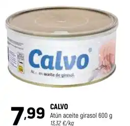 Coviran CALVO Atún aceite girasol oferta