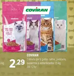 Coviran COVIRAN Comida para gatos carne, pescado, supermix o esterilizados oferta