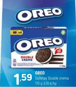 Coviran OREO Galletas Double crema oferta