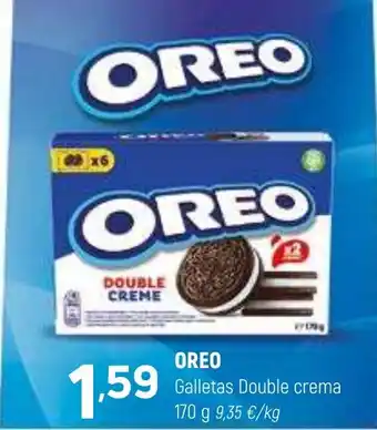 Coviran OREO Galletas Double crema oferta