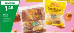 Coviran COVIRAN Croissants chocolate 315 g 4,73€/kg o clásico oferta
