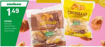 Coviran COVIRAN Croissants chocolate 315 g 4,73€/kg o clásico oferta