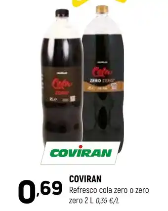 Coviran COVIRAN Refresco cola zero o zero zero oferta