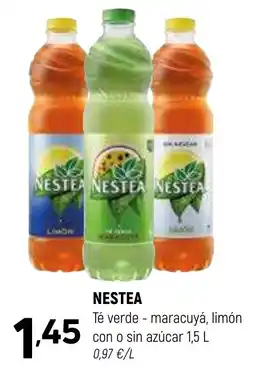 Coviran NESTEA Té verde - maracuyá, limón con o sin azúcar oferta