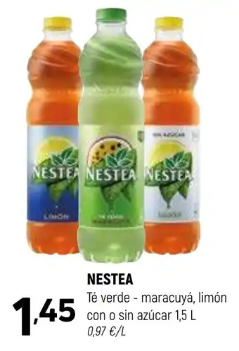 Coviran NESTEA Té verde - maracuyá, limón con o sin azúcar oferta