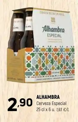Coviran ALHAMBRA Cerveza Especial oferta
