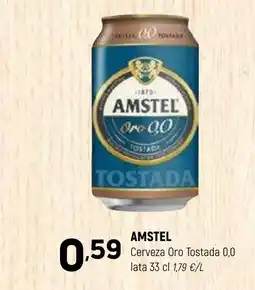 Coviran AMSTEL Cerveza Oro Tostada 0,0 oferta