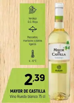 Coviran MAYOR DE CASTILLA Vino Rueda blanco oferta