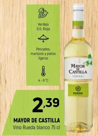 Coviran MAYOR DE CASTILLA Vino Rueda blanco oferta