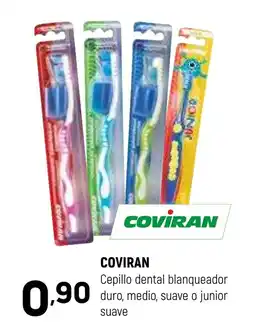 Coviran COVIRAN Cepillo dental blanqueador duro, medio, suave o junior suave oferta