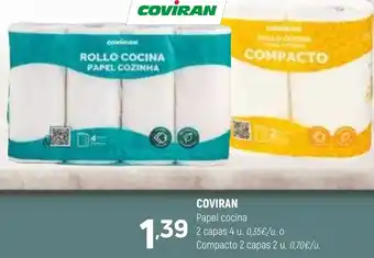 Coviran COVIRAN Papel cocina oferta
