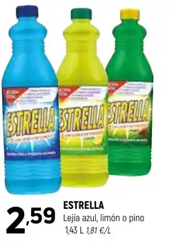 Coviran ESTRELLA Lejía azul, limón o pino oferta