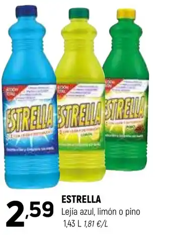 Coviran ESTRELLA Lejía azul, limón o pino oferta
