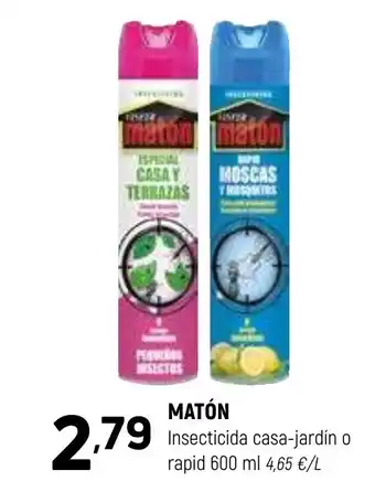 Coviran MATÓN Insecticida casa-jardín o rapid oferta