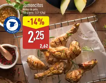 ALDI Jamoncitos Muslos de pollo oferta