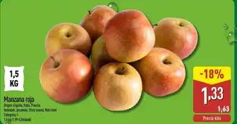 ALDI Manzana roja oferta