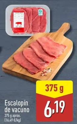 ALDI Escalopín de vacuno oferta