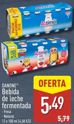 ALDI DANONE Bebida de leche fermentada oferta