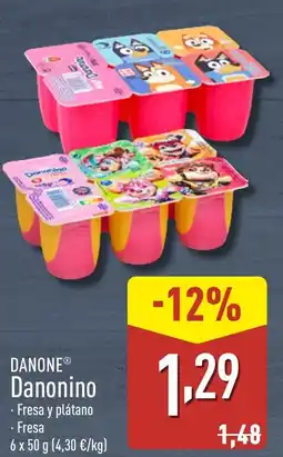 ALDI DANONE Danonino oferta