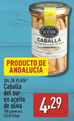 ALDI SAL DE PLATA Caballa del sur en aceite de oliva oferta