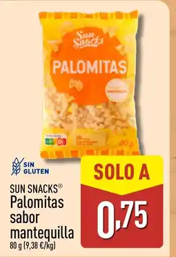 ALDI SUN SNACKS Palomitas sabor mantequilla oferta