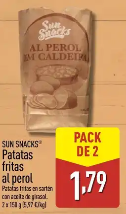 ALDI SUN SNACKS Patatas fritas al perol oferta