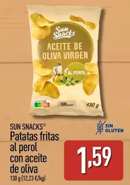 ALDI SUN SNACKS Patatas fritas al perol con aceite de oliva oferta