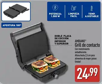 ALDI AMBIANO Grill de contacto oferta
