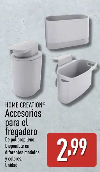 ALDI HOME CREATION Accesorios para el fregadero oferta