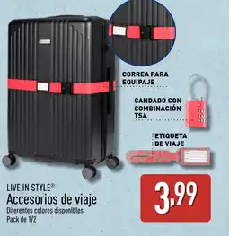 ALDI LIVE IN STYLE Accesorios de viaje oferta