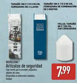 ALDI WORKZONE Artículos de seguridad oferta