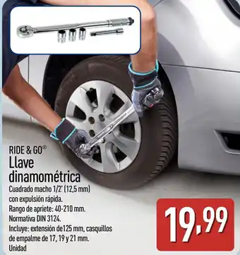 ALDI RIDE & GO Llave dinamométrica oferta