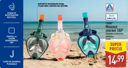ALDI CRANE Máscara snorkel 180º oferta