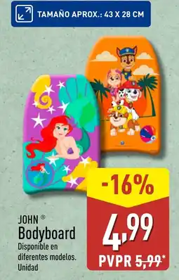 ALDI JOHN Bodyboard oferta