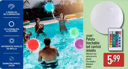 ALDI CRANE Pelota hinchable led control remoto oferta