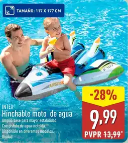 ALDI INTEX Hinchable moto de agua oferta